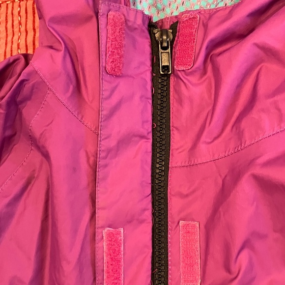 Columbia size 14-16 years teen Pink purple Blue waterproof Raincoat - Picture 2 of 16